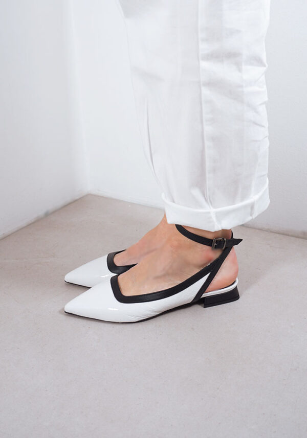 Ballerine in pelle