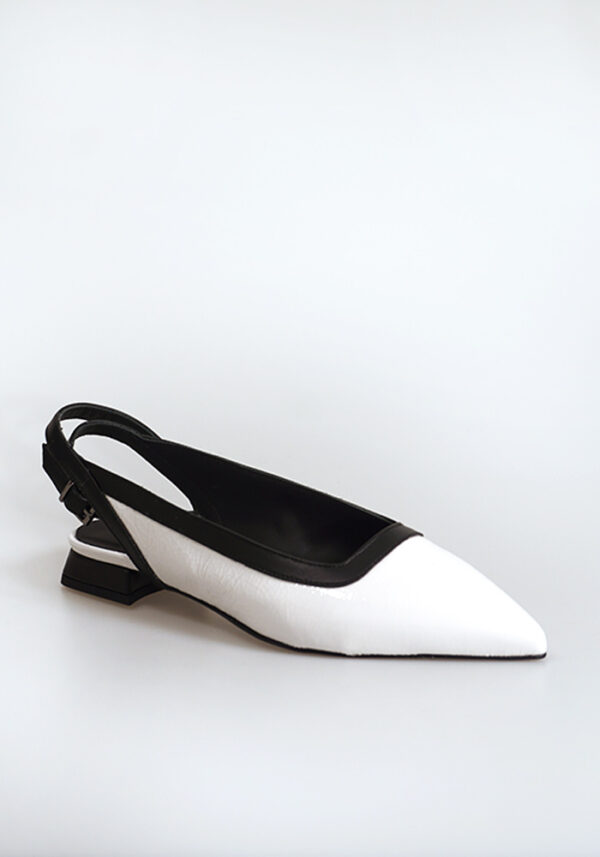 Ballerine in pelle
