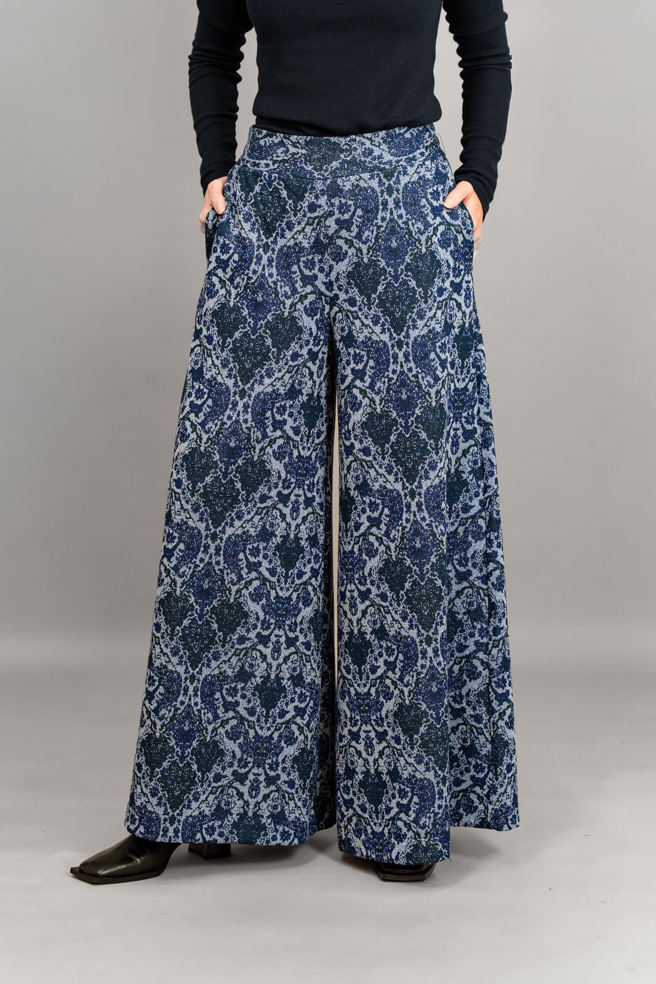 PANTAGONNA LUNGO JACQUARD