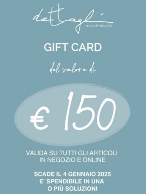 Gift card valore €150
