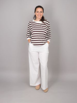 maglia vittoria righe colore cacao
