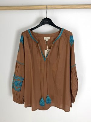 Camicia Bharat navaho ricamo semplice