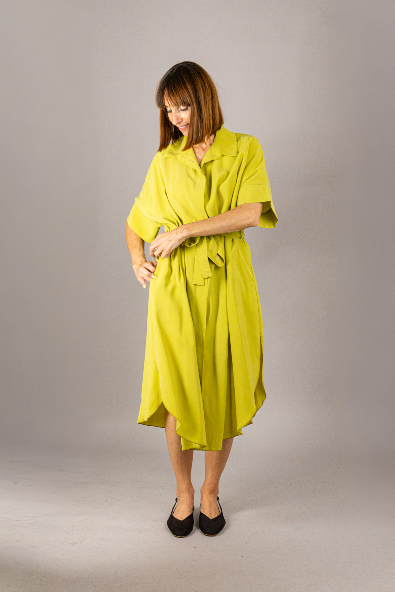 chemisier capri tulia colore lime 1 chemisier capri tulia colore lime 1
