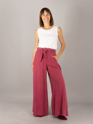 pantalone palazzo tulia rubino-1 dettagli di capogrio