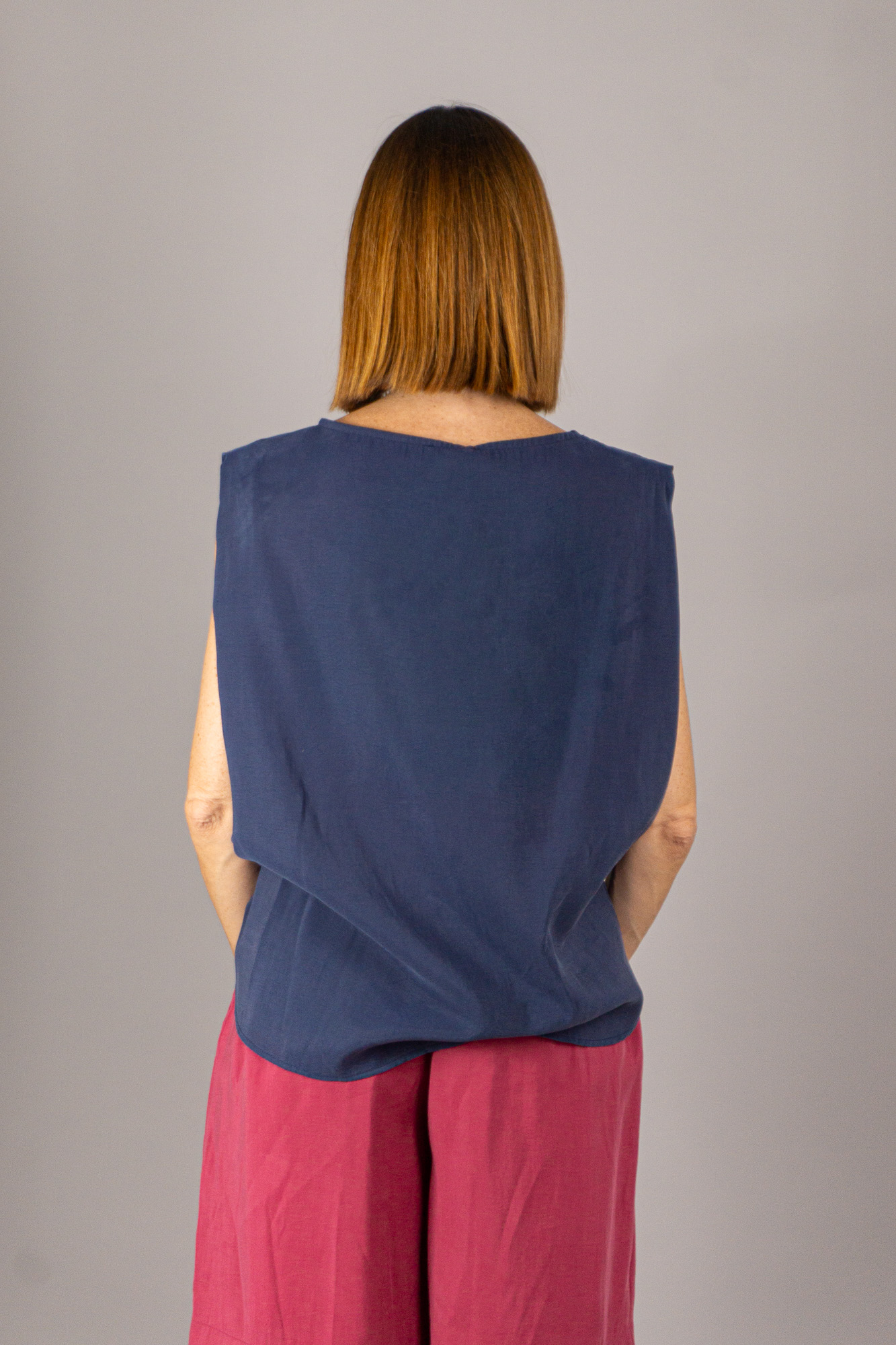 top tulia colore blu retro dettagli di capogiro top tulia colore blu retro dettagli di capogiro